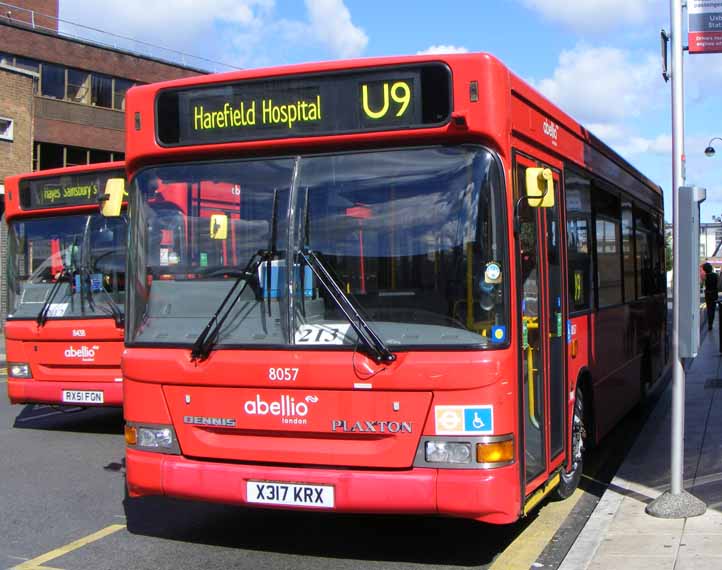 Abellio London Dennis Dart MPD 8057